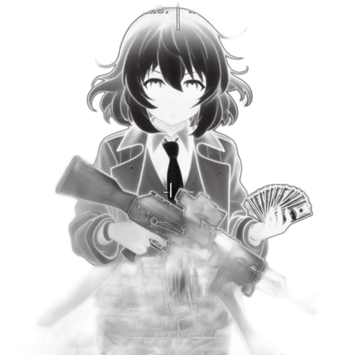 weapon, staff, umbrella, jacket transparent PNG cut-out