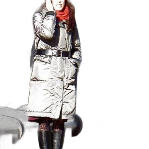 jacket, staff, sword, robot transparent PNG cut-out