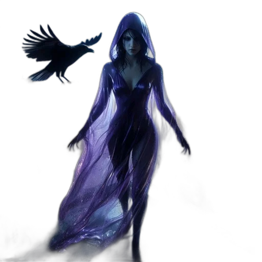 dress, creature, concept art, fantasy art transparent PNG cut-out
