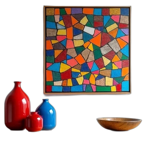 photorealistic, oil painting, 3d render, colorful transparent PNG cut-out