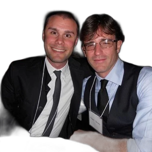 staff, photorealistic, two, men transparent PNG cut-out