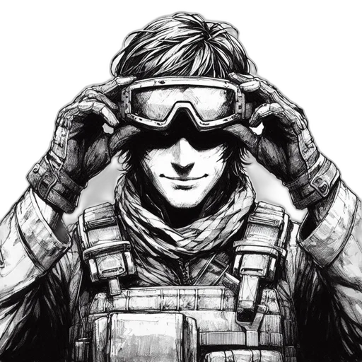 face, mask, jacket, weapon transparent PNG cut-out