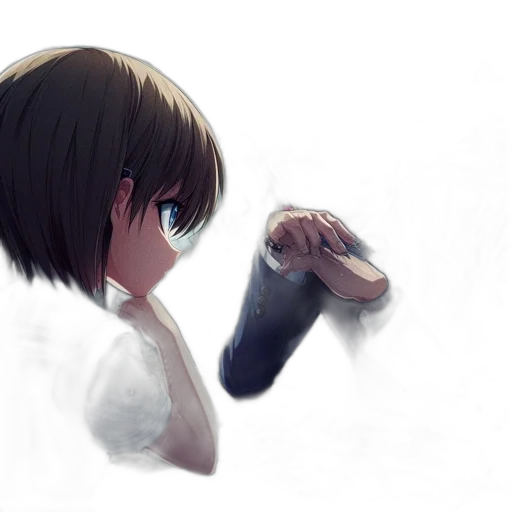 bottle, robot, mask, weapon transparent PNG cut-out