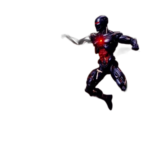 robot, weapon, mask, creature transparent PNG cut-out