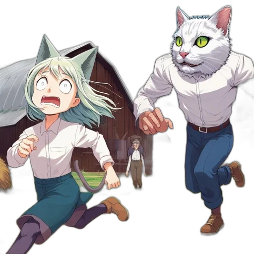 creature, concept art, anime, fantasy art transparent PNG cut-out
