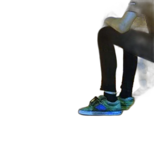 shoes, creature, jacket, mask transparent PNG cut-out