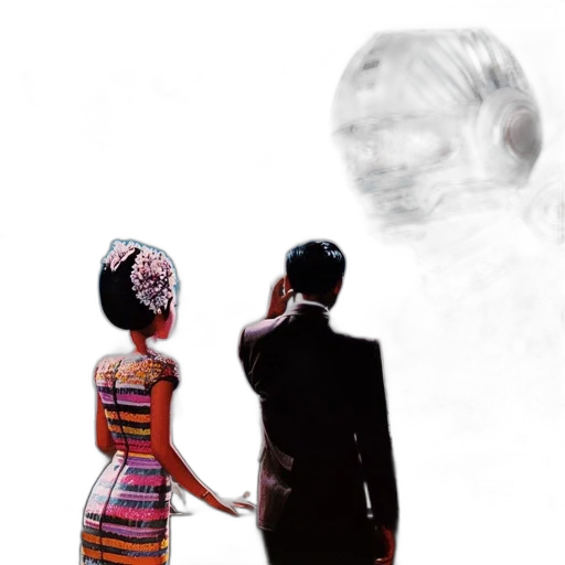 dress, concept art, comic book art, photorealistic transparent PNG cut-out