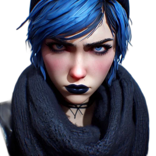 face, staff, mask, concept art transparent PNG cut-out