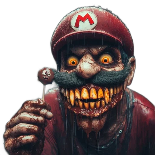 mask, creature, face, staff transparent PNG cut-out