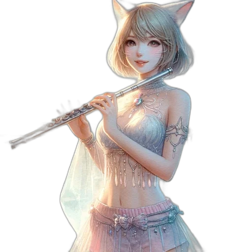 staff, weapon, dress, animal transparent PNG cut-out