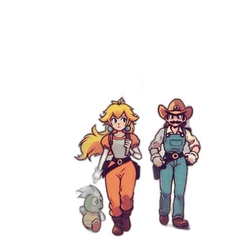 hat, staff, pixel art, concept art transparent PNG cut-out