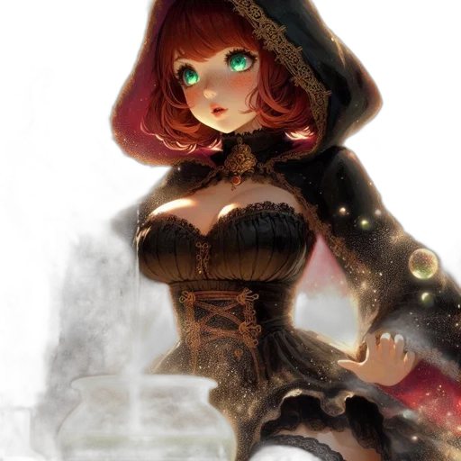 staff, dress, concept art, fantasy art transparent PNG cut-out