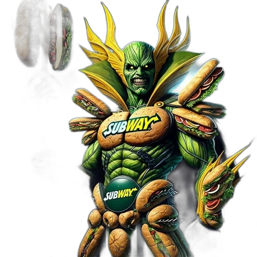 comic book art, concept art, fantasy art, funny transparent PNG cut-out