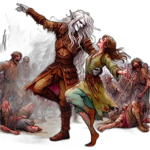 concept art, fantasy art, comic book art, fire transparent PNG cut-out
