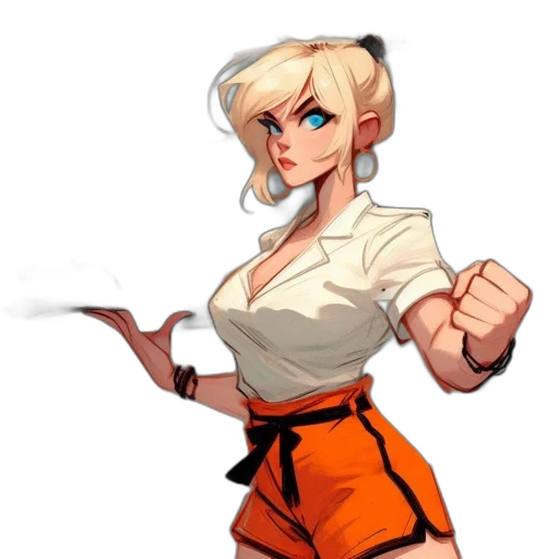 staff, weapon, jacket, dress transparent PNG cut-out