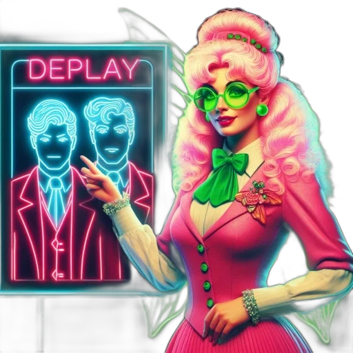 concept art, pixel art, vaporwave, comic book art transparent PNG cut-out