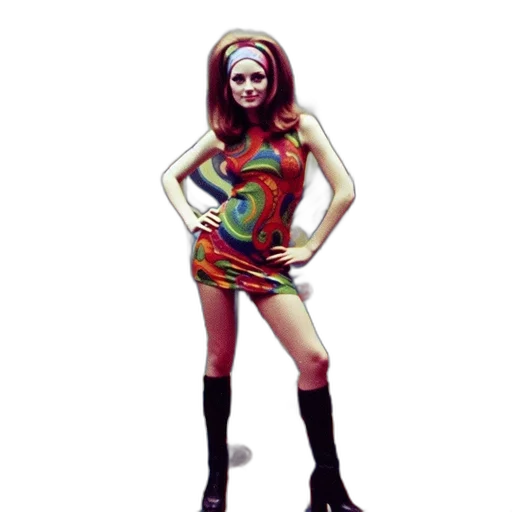 dress, comic book art, pixel art, concept art transparent PNG cut-out