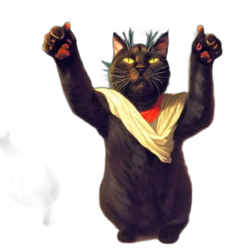 staff, creature, animal, concept art transparent PNG cut-out