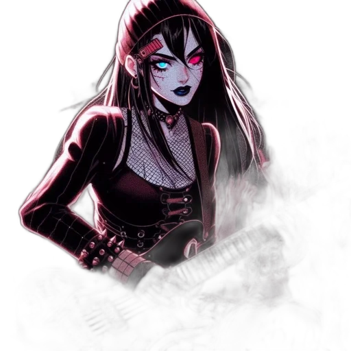 comic book art, concept art, fantasy art, cartoon transparent PNG cut-out