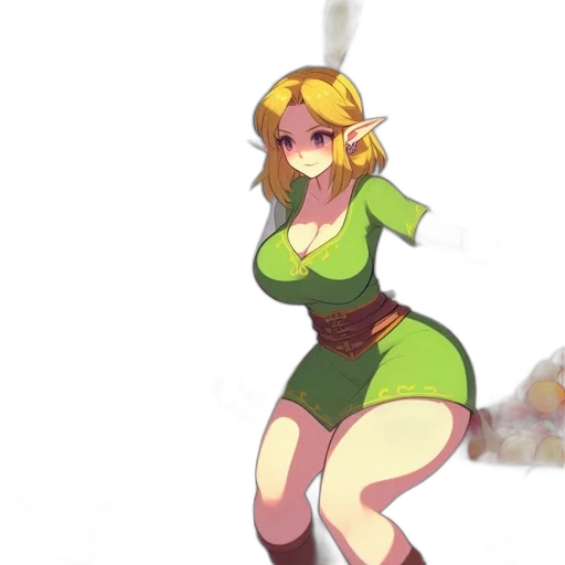 dress, staff, concept art, pixel art transparent PNG cut-out