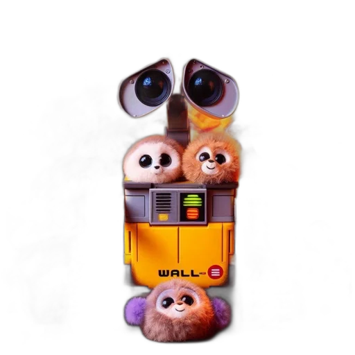 robot, animal, staff, car transparent PNG cut-out