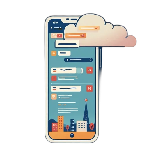 concept art, mob, inbox, app transparent PNG cut-out