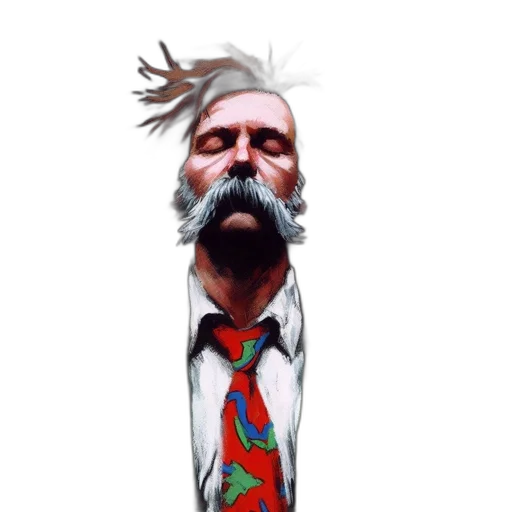 staff, face, mask, hair transparent PNG cut-out