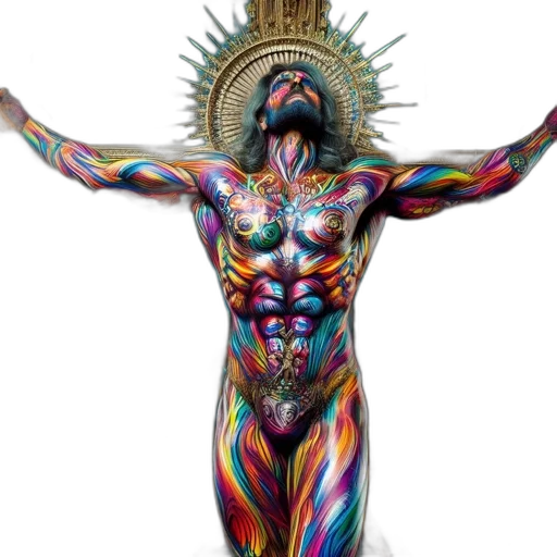 concept art, fantasy art, photorealistic, vibrantly transparent PNG cut-out