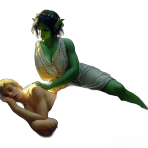 concept art, fantasy art, 3d render, photorealistic transparent PNG cut-out