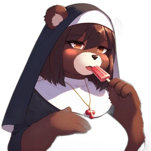 staff, animal, anime, concept art transparent PNG cut-out