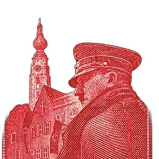 jacket, staff, building, hat transparent PNG cut-out