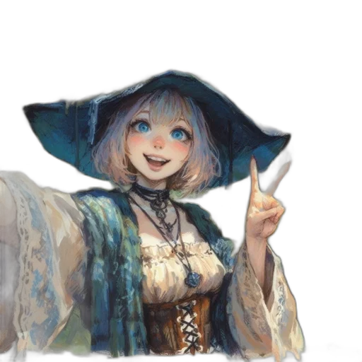 staff, dress, face, weapon transparent PNG cut-out