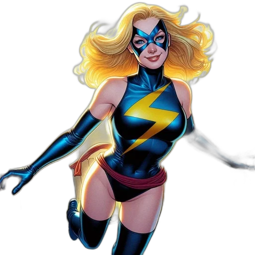 comic book art, concept art, woman, portrayed transparent PNG cut-out