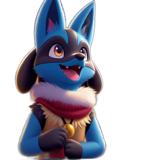 staff, animal, 3d render, concept art transparent PNG cut-out