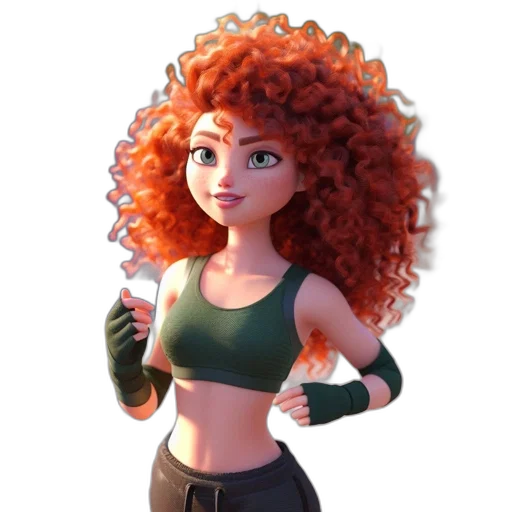 dress, hair, concept art, cartoon transparent PNG cut-out