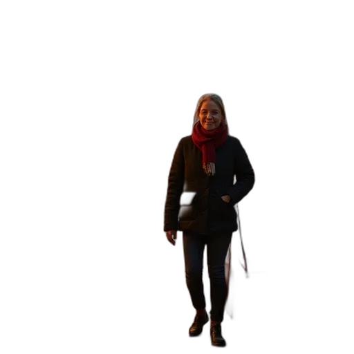 staff, jacket, weapon, creature transparent PNG cut-out