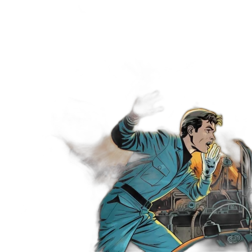 jacket, staff, weapon, sword transparent PNG cut-out