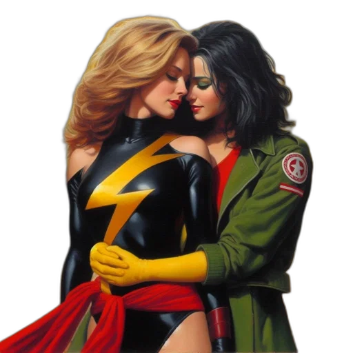 comic book art, concept art, fantasy art, photorealistic transparent PNG cut-out