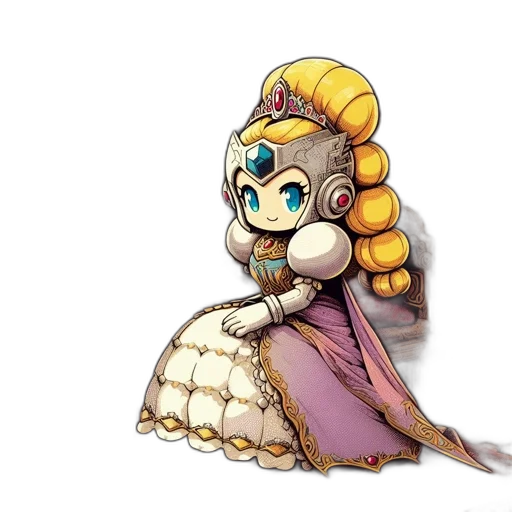 crown, staff, mask, dress transparent PNG cut-out