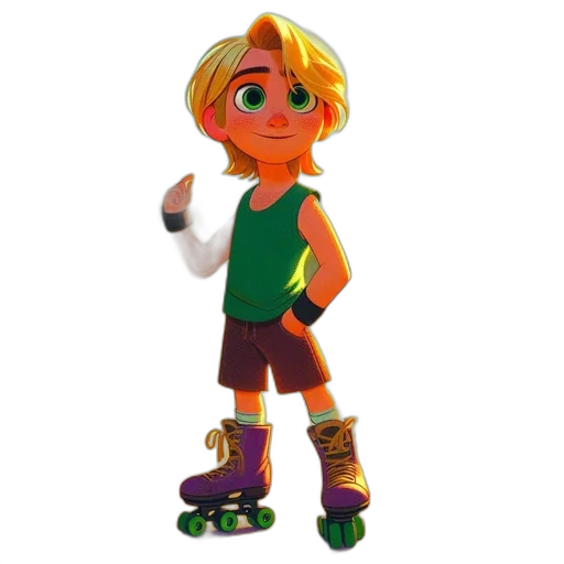 staff, 3d render, concept art, cartoon transparent PNG cut-out
