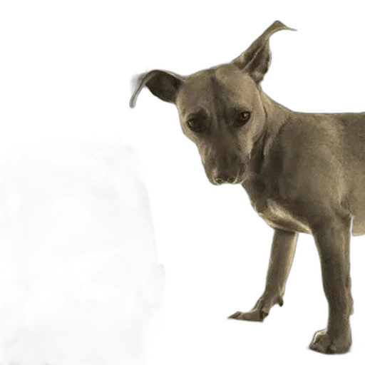 animal, staff, creature, 3d render transparent PNG cut-out