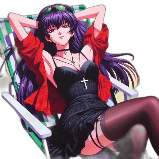 furniture, dress, jacket, vaporwave transparent PNG cut-out