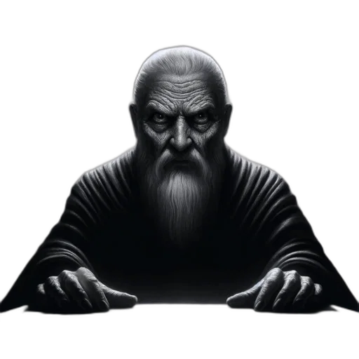 staff, face, mask, creature transparent PNG cut-out