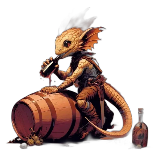 dragon, concept art, fantasy art, pixel art transparent PNG cut-out