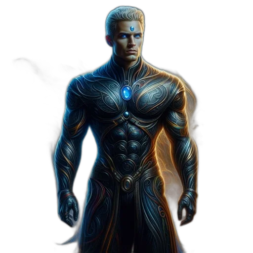 robot, concept art, fantasy art, comic book art transparent PNG cut-out