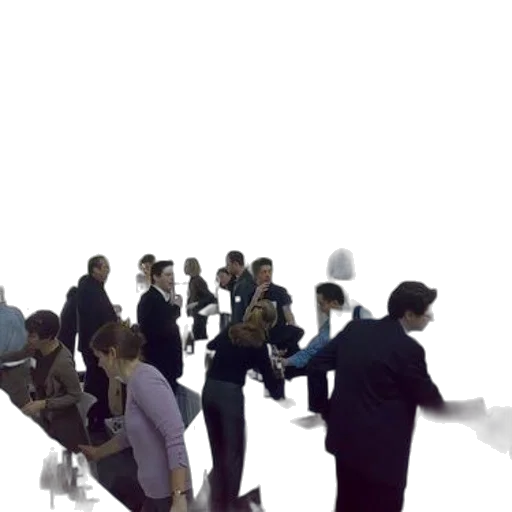staff, 3d render, concept art, city street transparent PNG cut-out