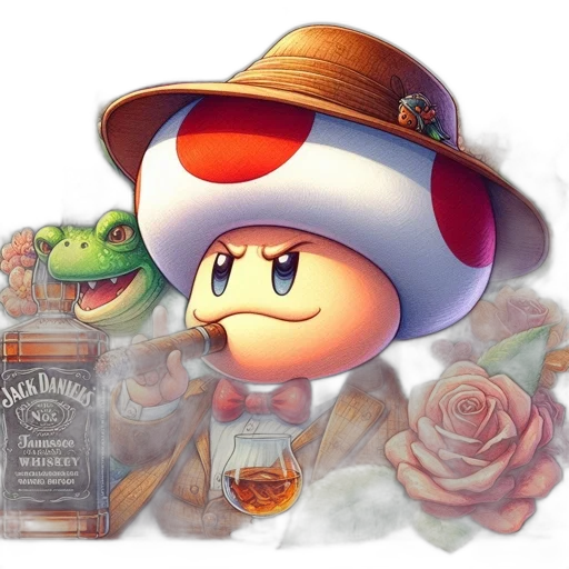 hat, bottle, concept art, pixel art transparent PNG cut-out