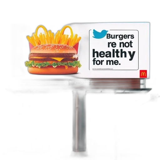 food, 3d render, outdoor, advertising transparent PNG cut-out