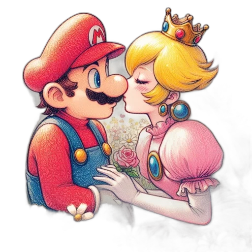 crown, dress, concept art, pixel art transparent PNG cut-out