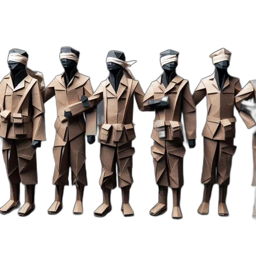 staff, concept art, 3d render, earth tones transparent PNG cut-out